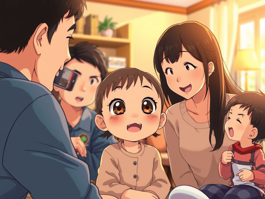 How does a 4 year old attain the same English proficiency as an adult?